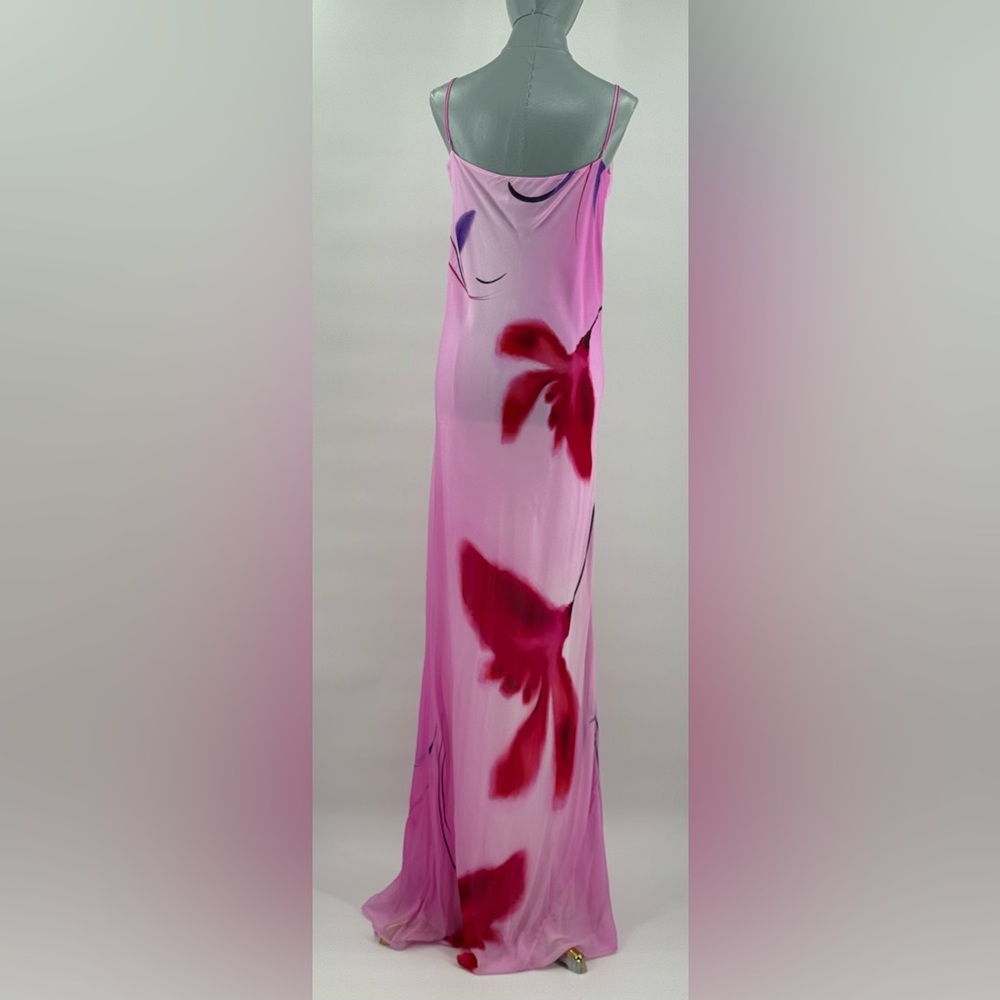 🆕 RAT & BOA 🧿 NWOT Alici Pink Floral Column Dress, Sz XL - Picture 8 of 17